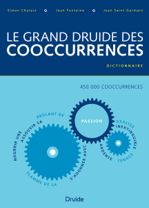 Le Grand Druide des cooccurrences Le Grand Druide des cooccurrences